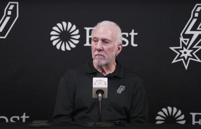 De « vraies inquiétudes » sur la santé de Gregg Popovich ?