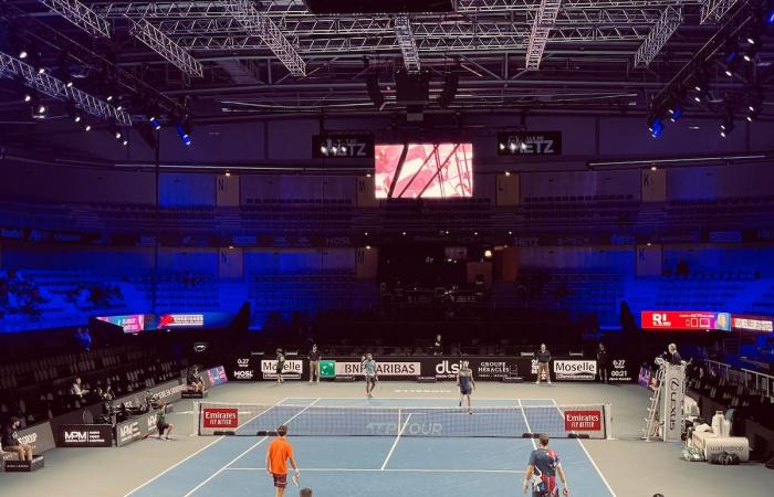 nous avons passé une journée sportive à l’Open de Moselle à Metz