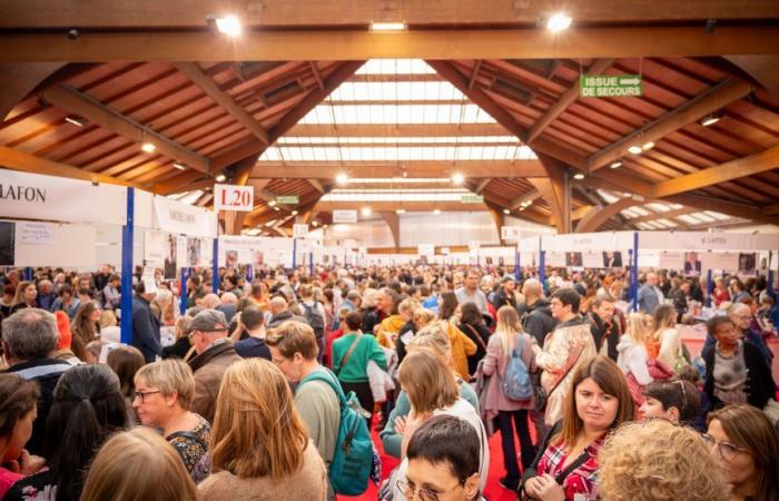 Le salon du livre de Brive les 8, 9 et 10 novembre 2024