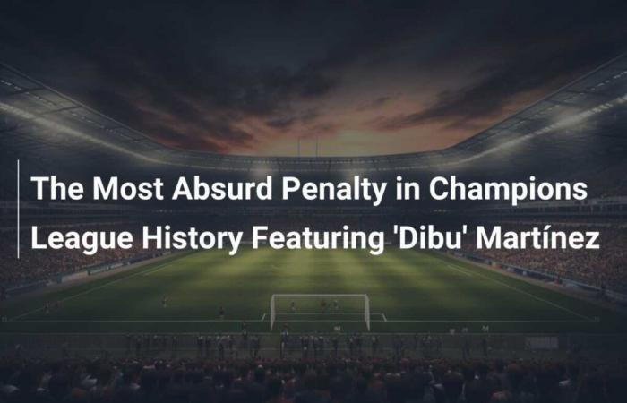 La pénalité la plus absurde de l’histoire de la Ligue des champions avec “Dibu” Martínez