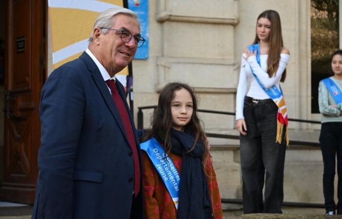 La cérémonie d’investiture des 54 jeunes du conseil départemental a eu lieu