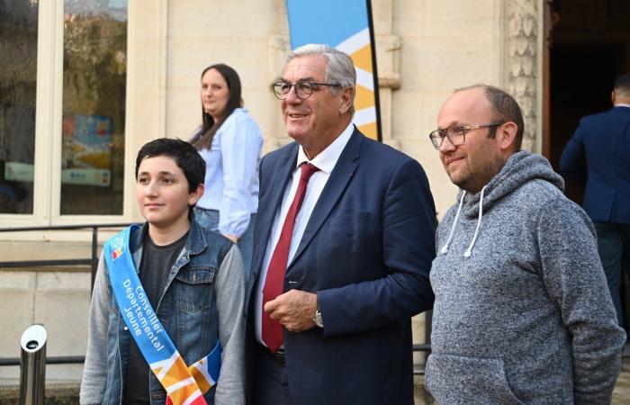 La cérémonie d’investiture des 54 jeunes du conseil départemental a eu lieu