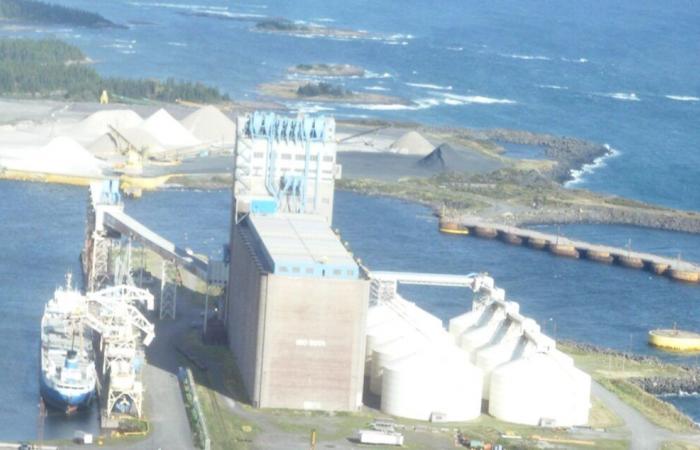 Fermeture des silos à grains de Port-Cartier