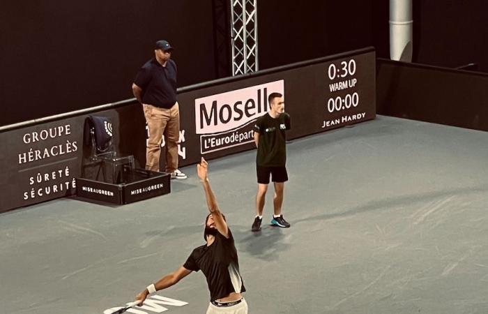 nous avons passé une journée sportive à l’Open de Moselle à Metz