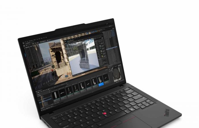 Promo 999 € Lenovo ThinkPad P14s Gen 5 (21ME000RFR), PC portable multimédia 14″ facile à transporter AMD Ryzen 7 8840HS RAM 32 Go SSD 1 To sans Windows