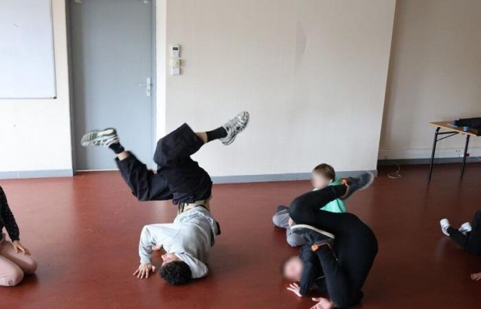 Breakdance pour les jeunes de la Maison Départementale des Enfants