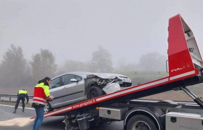 une brouette tombée d’un camion provoque un carambolage à Changé