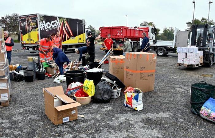 Forte mobilisation dans l’Aude pour venir en aide aux sinistrés de Valence