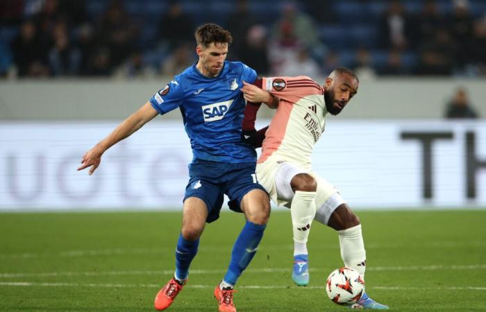 Hoffenheim et Lyon sur un nul après une phase finale folle