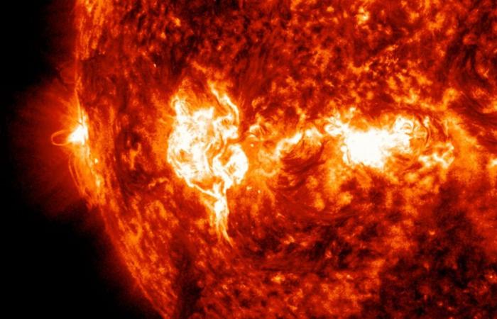 une autre éruption solaire extraordinaire documentée par la NASA