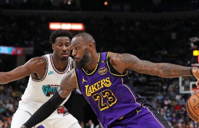 Les Lakers terminent leur road trip par une défaite