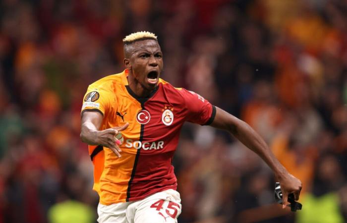 Osimhen, propriété de Naples, se fait connaître à Galatasaray-Tottenham avec 2 superbes buts