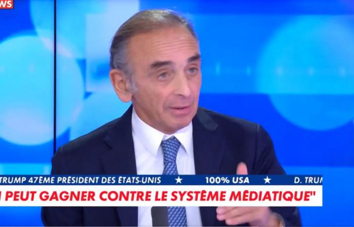 “En politique on n’est jamais mort”, plaisante Éric Zemmour