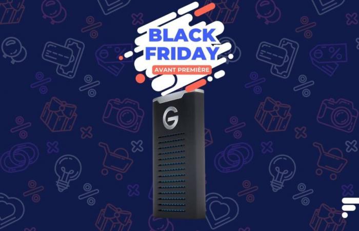 Baisse de prix énorme sur ce SSD externe costaud et généreux pour le Black Friday