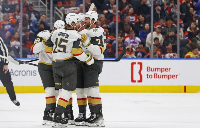 mercredi dans la LNH | Les Oilers perdent 4-2 contre les Golden Knights