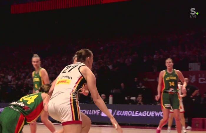 Les Belgian Cats battent la Lituanie au Sportpaleis