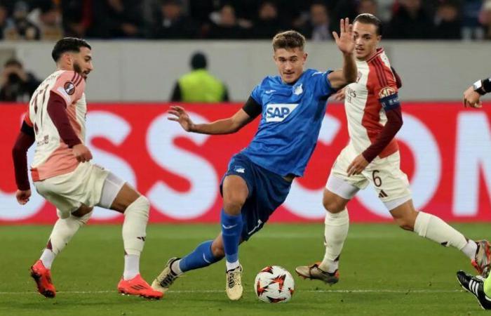 Un OL remanié à Hoffenheim ne gagne toujours pas (2-2)