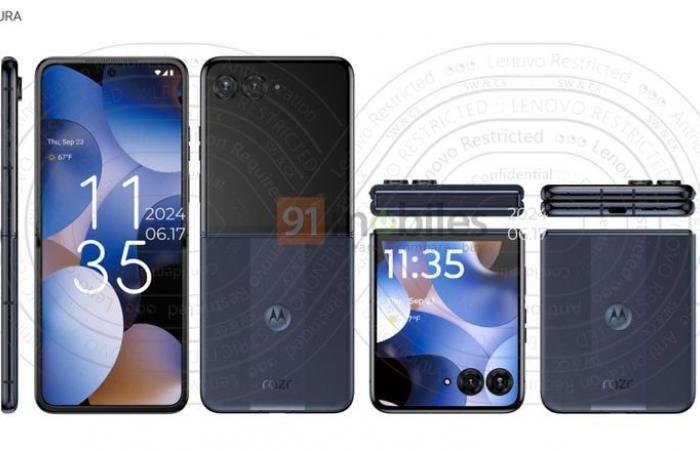 Motorola a un autre smartphone pliable en stock