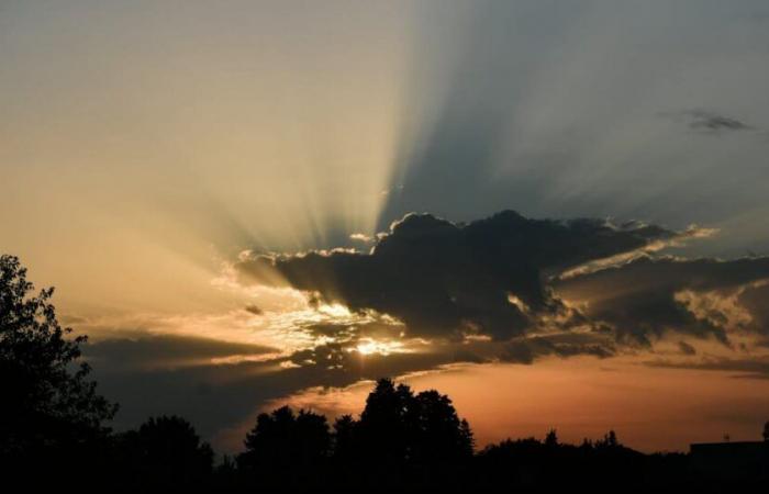 nuages ​​et temps doux, avant l’arrivée du mistral