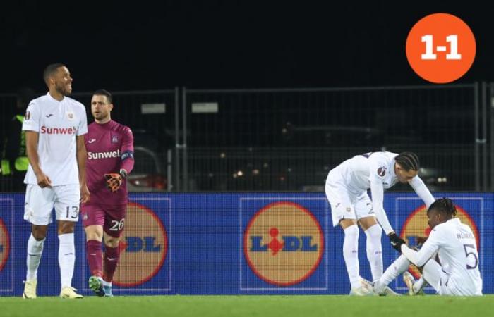 faible Anderlecht fait toujours un rapport parfait contre Riga FS après un but contre son camp dans la prolongation