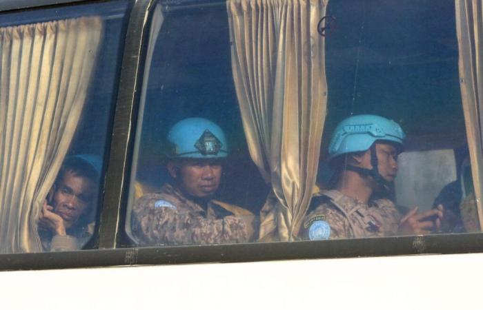 Cinq casques bleus blessés au sud du Liban où Israël intensifie ses frappes