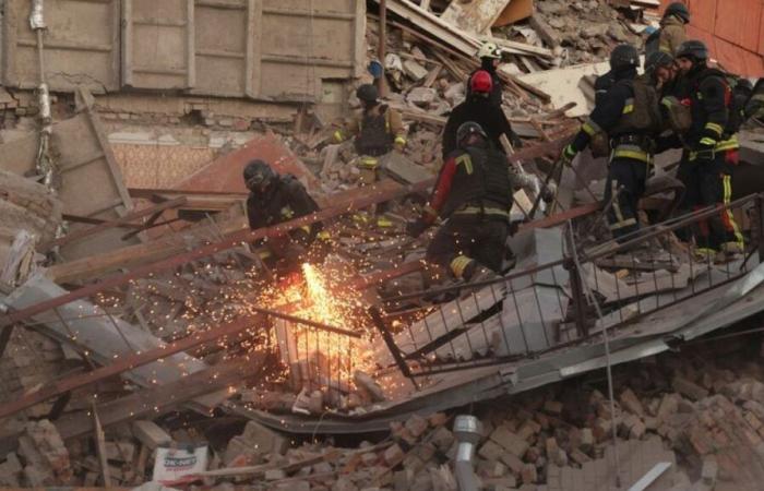 la capitale russe attaquée pendant 8 heures par les troupes russes