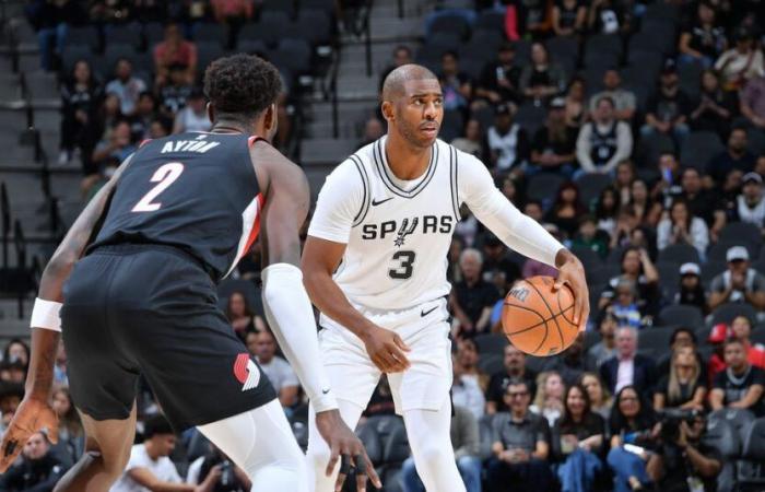 Les Spurs remportent une victoire 118-105 contre les Trail Blazers