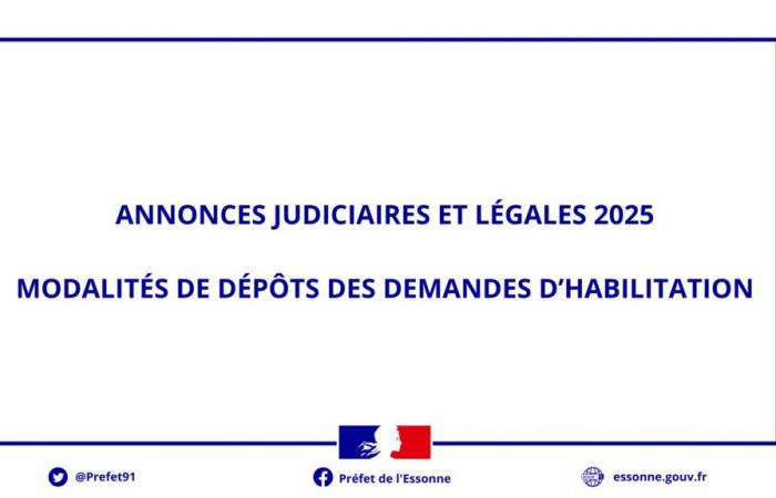 dépôt des dossiers d’autorisation pour l’année 2025 – Actualités