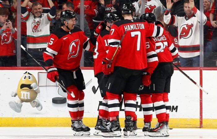 Les Canadiens de Montréal battus 5-3 par les Devils du New Jersey