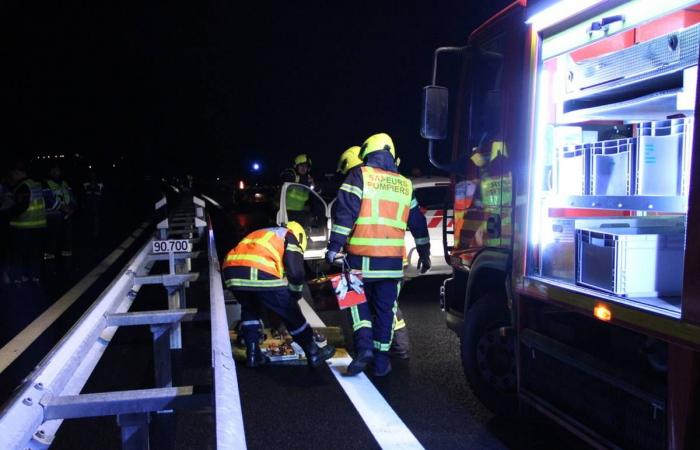 Un grand exercice de sécurité a eu lieu sur cette nouvelle voie rapide en Haute-Loire