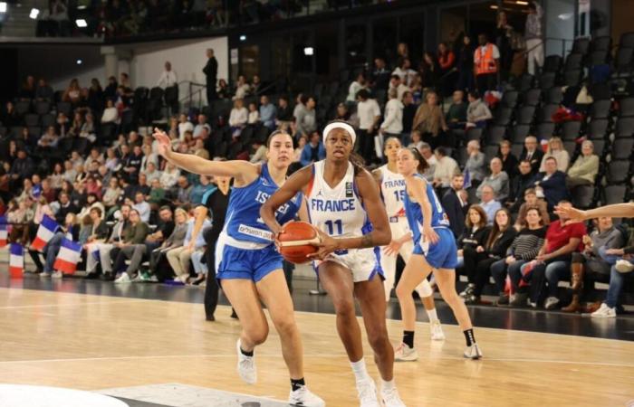 EN IMAGES. Basket-ball. Dans un Palais des Sports de Caen conquis, la France sans pitié pour Israël