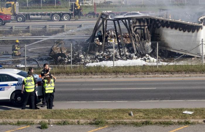 Carambolage de la circulation sur l’autoroute 440 en 2019