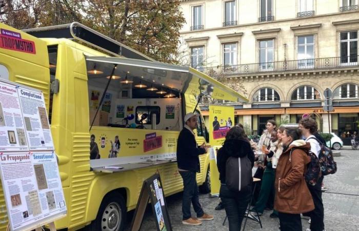 Un camion anti-fake news fait le tour de l’Île-de-France pour sensibiliser les jeunes