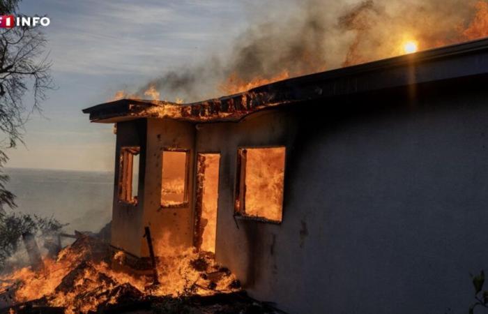 un incendie se déclare près de Los Angeles, les habitants évacués