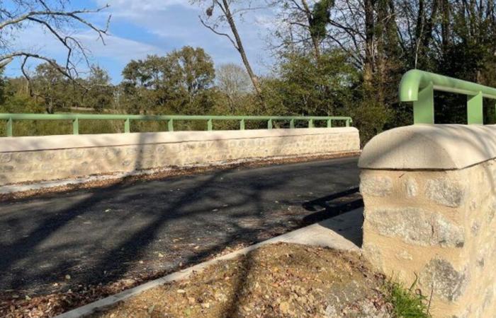 repair of the Chez le Maçon bridge