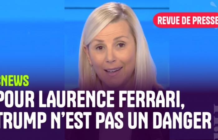 Vidéo. Cnews. Pour Laurence Ferrari, Donald Trump n’est pas un danger