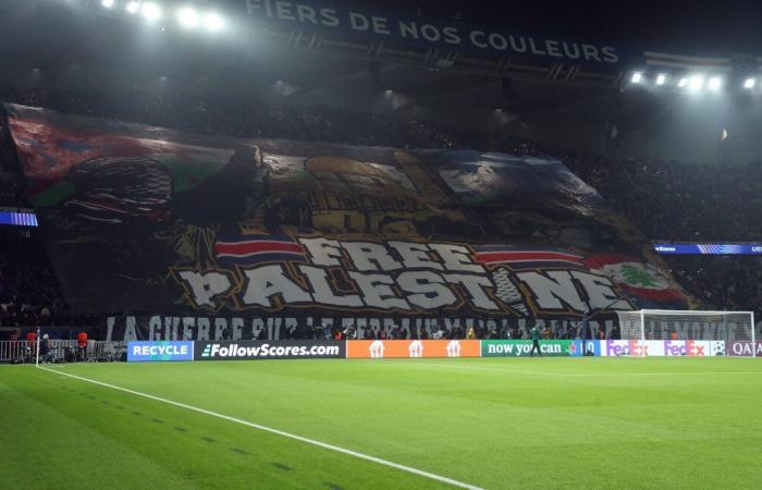 Bruno Retailleau « exige des comptes » du PSG pour le tifo de soutien à la Palestine