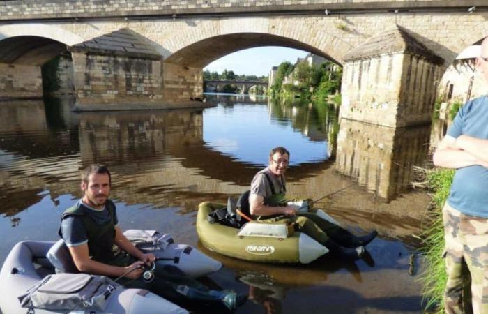 Finale régionale de pêche en float tube à Éguzon