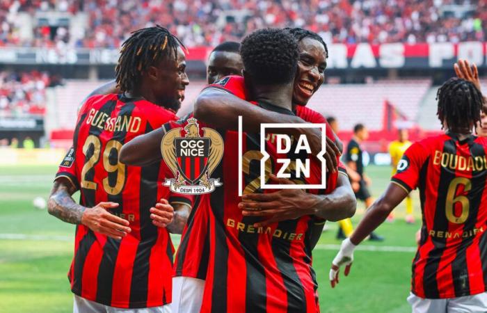 DAZN devient fournisseur officiel et partenaire média de l’OGC Nice pour une saison historique !