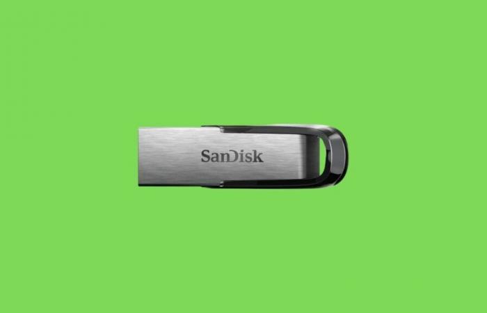 Cette clé USB Sandisk offre un énorme espace de stockage à un prix très bas