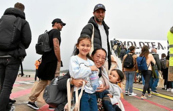 les premiers passagers de la ligne Volotea ont décollé