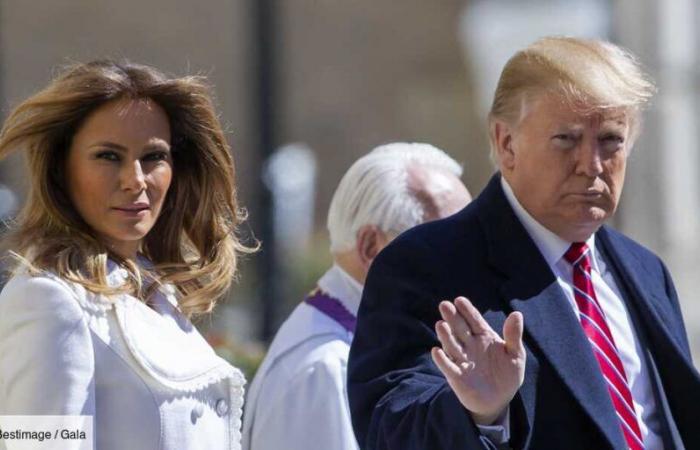 Donald Trump sur scène avec un sosie de Melania après sa victoire ? Cette vilaine voix qui grandit !