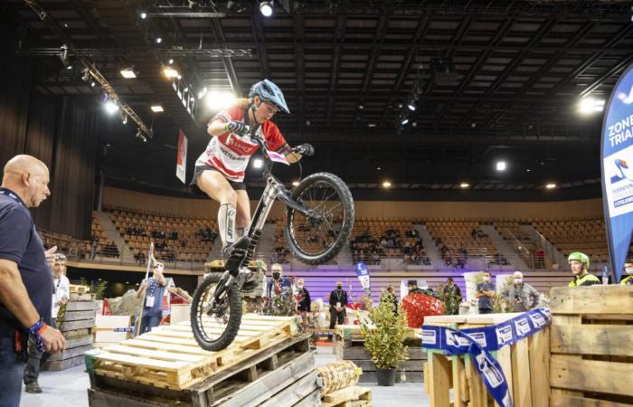 la Coupe du Monde VTT Trial offre un spectacle en salle !