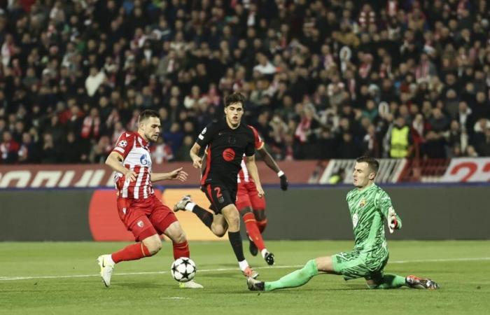 La star de Crvena Zvezda fait une fouille au Real Madrid après sa défaite contre Barcelone – “Au moins, nous avons marqué plus de buts”