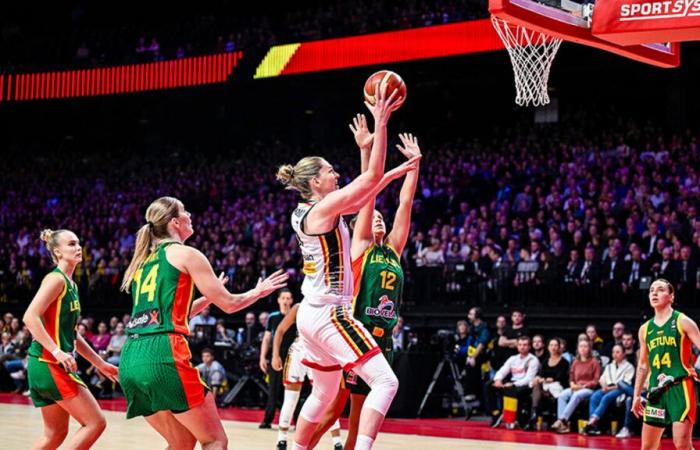 Les Belgian Cats battent la Lituanie au Sportpaleis