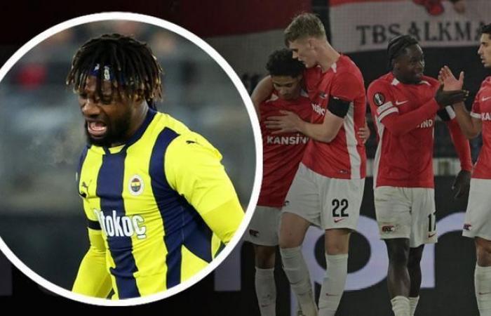 Fenerbahçe perd contre l’AZ Alkmaar ! 4 buts – Fenerbahce