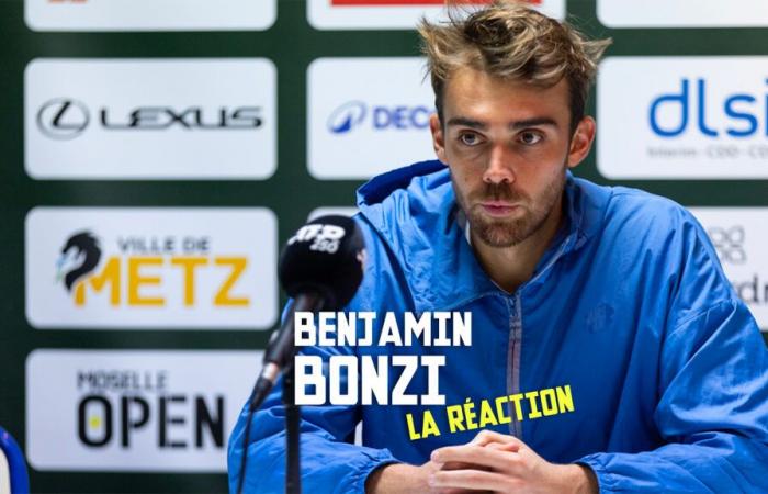 Benjamin Bonzi s’impose face à Quentin Halys à l’Open de Moselle