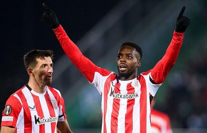 Inaki Williams marque lors de la victoire de l’Athletic Club à Ludogorets Razgrad