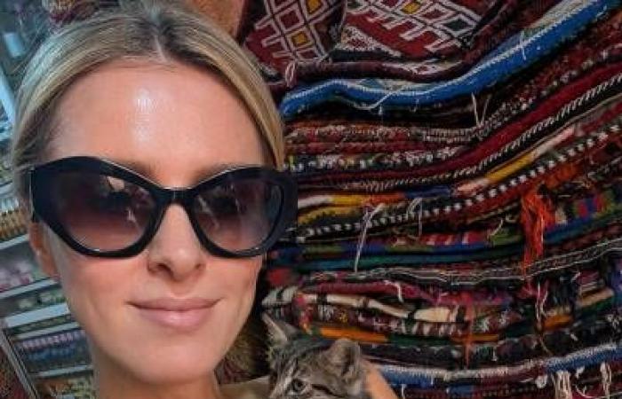 Bon moment à Marrakech pour Nicky Hilton