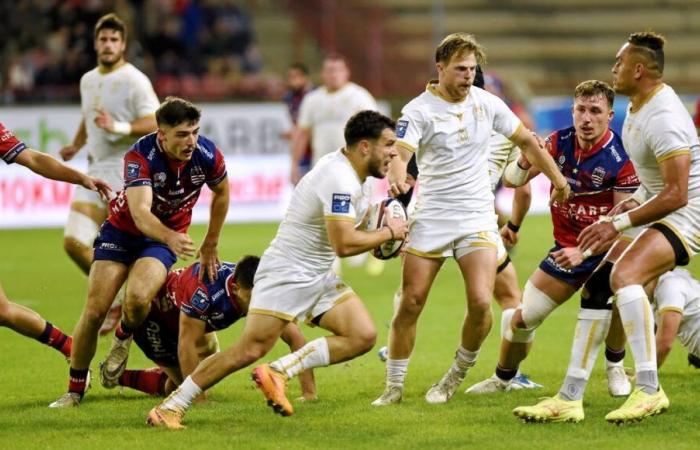 L’US Dax, en pleine tourmente, corrigé à Béziers, à une semaine du derby landais